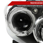 2008-2010 Scion xB Single Halo Projector Headlights (Matte Black Housing/Clear Lens)