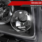 2008-2010 Scion xB Single Halo Projector Headlights (Matte Black Housing/Clear Lens)
