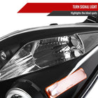 2006-2008 Toyota Yaris Dual Halo Projector Headlights (Matte Black Housing/Clear Lens)
