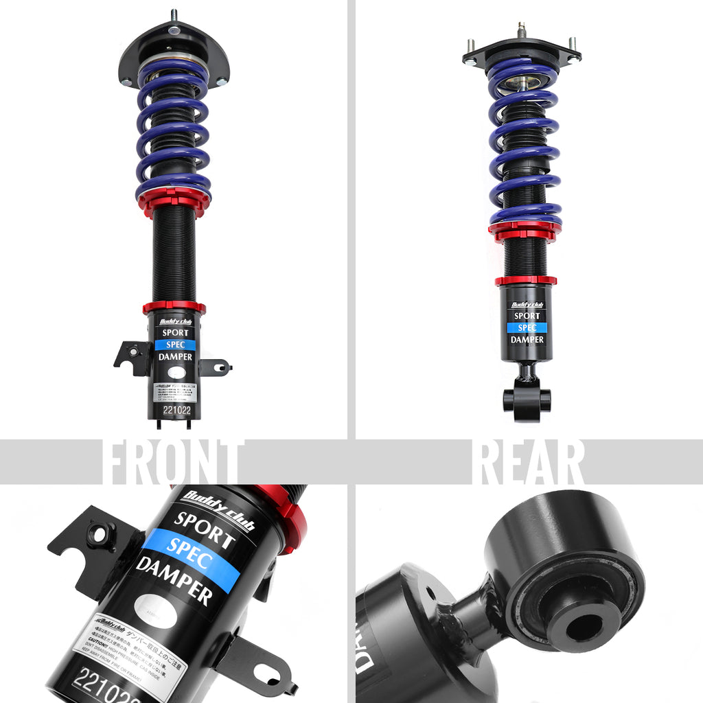 2015-2011 Subaru WRX STi Buddy Club Sport Spec Damper Coilovers Kit