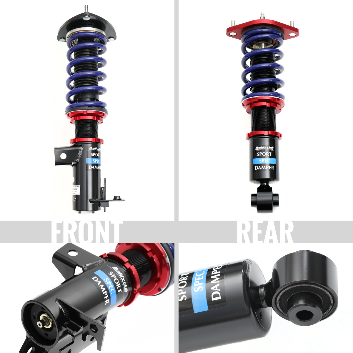 2012-2016 Scion FR-S Buddy Club Sport Spec Damper Coilovers Kit