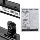 2008-2014 Subaru WRX STi Buddy Club Racing Seat Rail Bracket Track - Right Side