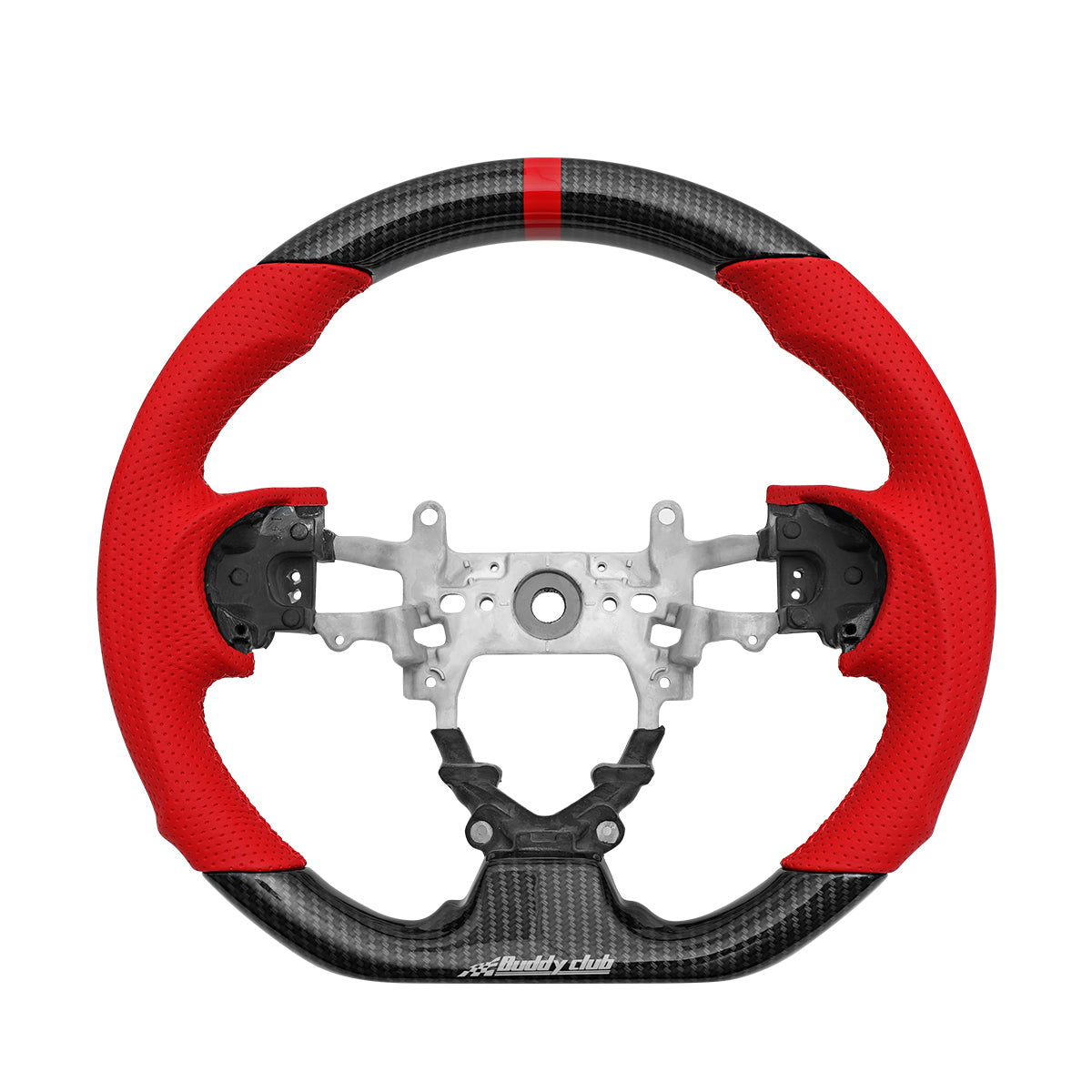 2012-2015 Honda Civic Buddy Club Steering Wheel Carbon Look Time Attack Style