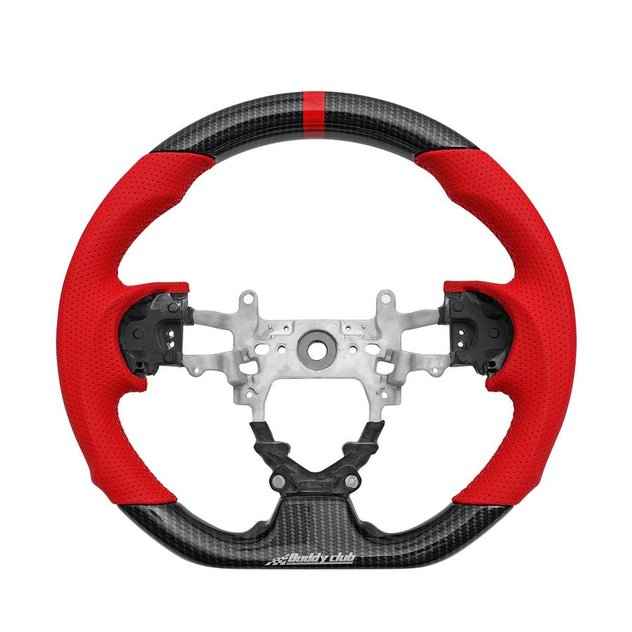 2012-2015 Honda Civic Buddy Club Steering Wheel Carbon Look Time Attack Style