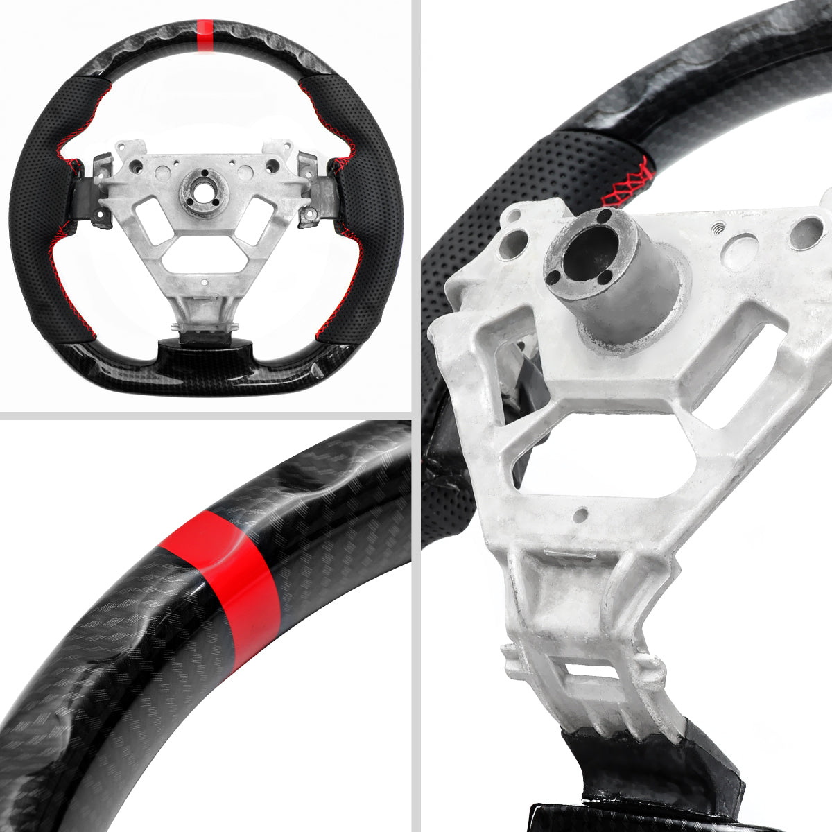 2003-2008 Nissan 350Z Z33 Coupe Buddy Club Sport Carbon Look Steering Wheel