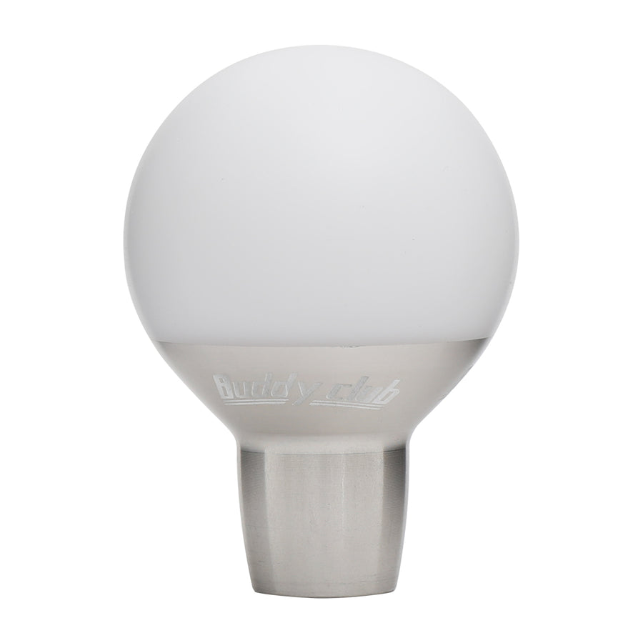 Buddy Club Racing Spec Type A Shift Knob for Toyota  M8x1.25 - White