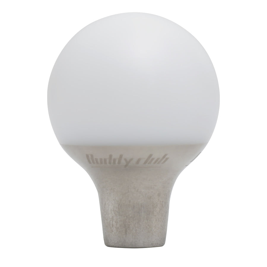 Buddy Club Racing Spec Type A Shift Knob for Honda M10x1.5 V.2 - White