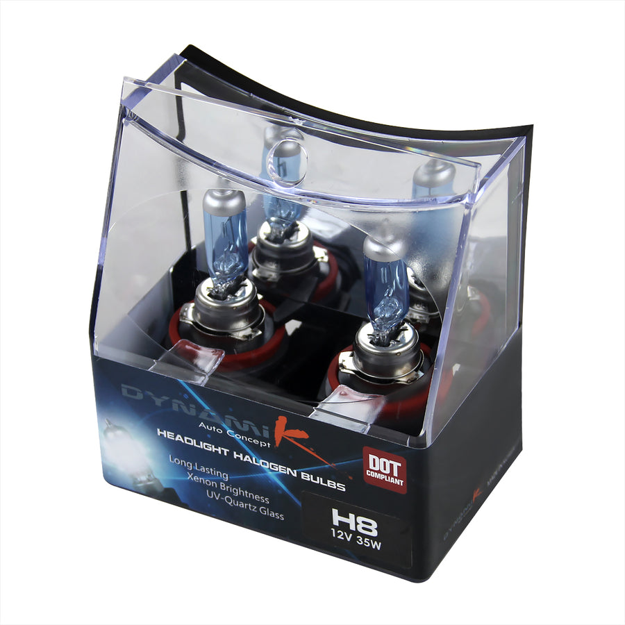 H8 Halogen Light Bulbs - 3700K