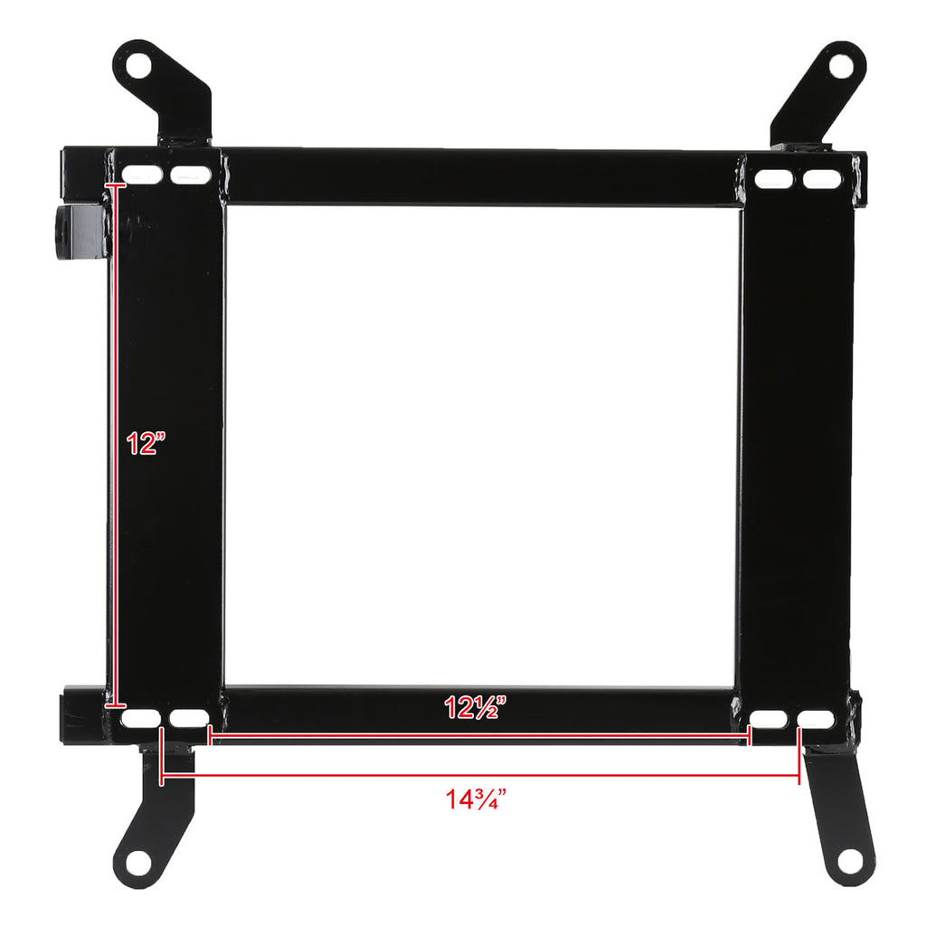2008-2017 Mitsubishi Lancer/Evo Tensile Steel Racing Seat Mounting Brackets - 2PCS