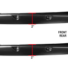 2005-2011 Toyota Tacoma Fleetside 6" Long Bed Smooth Rivet Style Fender Flares