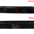 2012-2015 Toyota Tacoma Fleetside 6" Long Bed Smooth Rivet Style Fender Flares