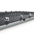 2005-2011 Toyota Tacoma Rivet Style Stainless Steel 3PC Mesh Grille insert (Black)