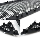 2005-2011 Toyota Tacoma Rivet Style Stainless Steel 3PC Mesh Grille insert (Black)