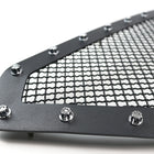 2012-2015 Toyota Tacoma Rivet Style Black Stainless Steel Mesh Grille Insert