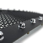 2012-2015 Toyota Tacoma Rivet Style Black Stainless Steel Mesh Grille Insert