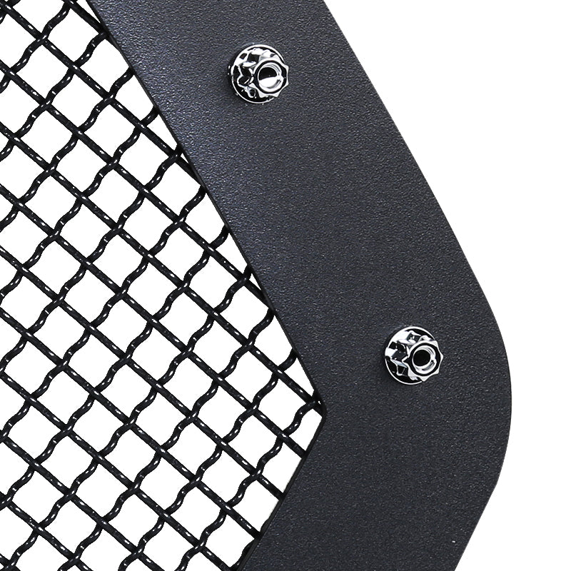 2016-2018 Toyota Tacoma Rivet Style Black Stainless Steel Mesh Grille Insert