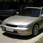 1994-1997 Honda Accord TR Style Black ABS Mesh Grille