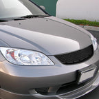 2004-2005 Honda Civic 2/4DR Black ABS TR Style Mesh Grille
