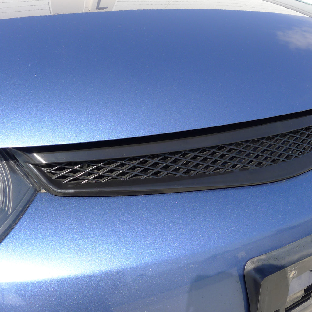 2006-2008 Honda Civic Coupe Si TR Style Black ABS Mesh Grille
