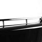 2016-2018 Honda Civic FK8 Factory Style Glossy Black ABS Mesh Grille w/ Eyebrows