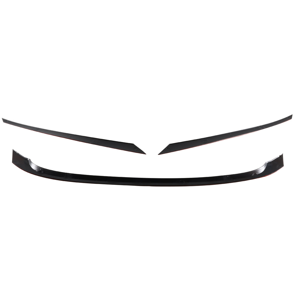 2016-2018 Honda Civic FK8 Red ABS Grille Trim Covers