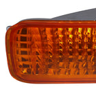 1992-1993 Acura Integra Bumper Lights (Chrome Housing/Amber Lens)