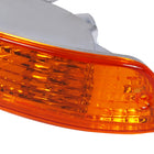 1992-1993 Acura Integra Bumper Lights (Chrome Housing/Amber Lens)