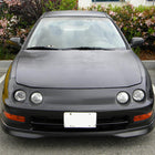 1994-1997 Accura Integra Bumper Lights (Chrome Housing/Amber Lens)