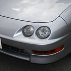 1998-2001 Acura Integra Bumper Lights (Chrome Housing/Amber Lens)