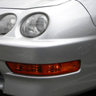 1998-2001 Acura Integra Bumper Lights (Chrome Housing/Amber Lens)