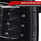 2015-2021 Subaru WRX / 2015-2017 WRX STI Sequential Front Bumper LED Turn Signal Lights (Matte Black Housing/Clear Lens)