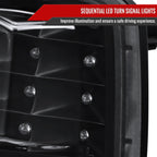 2015-2021 Subaru WRX / 2015-2017 WRX STI Sequential Front Bumper LED Turn Signal Lights (Matte Black Housing/Clear Lens)