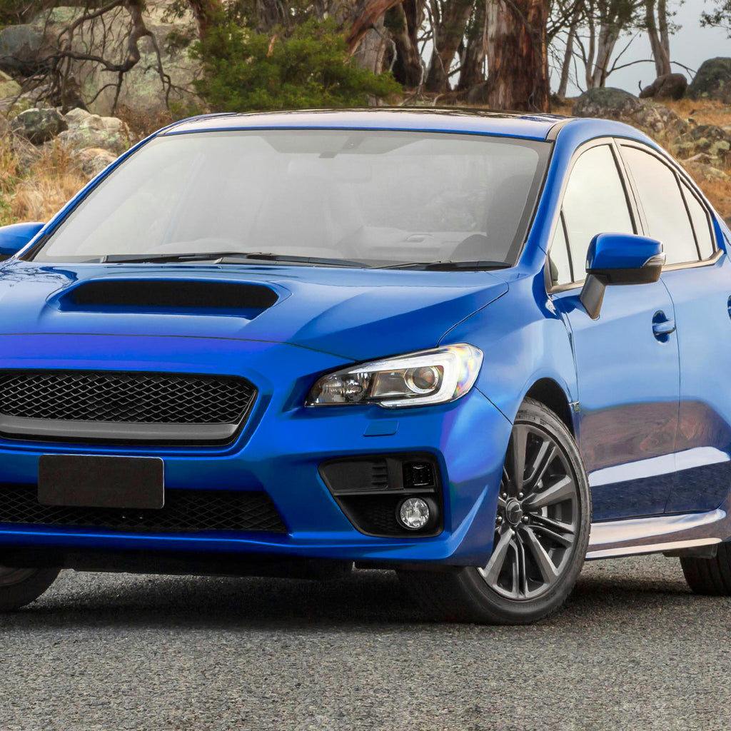 2015-2021 Subaru WRX / 2015-2017 WRX STI Sequential Front Bumper LED Turn Signal Lights (Matte Black Housing/Smoke Lens)