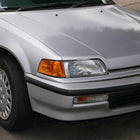 1990-1991 Honda Civic 2/3DR Corner Lights (Chrome Housing/Amber Lens)