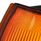 1992-1995 Honda Civic Sedan Corner Lights (Chrome Housing/Amber Lens)