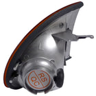 1993-1997 Honda Del Sol Corner Lights (Chrome Housing/Amber Lens)