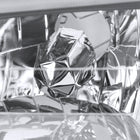 1995-2001 Subaru Impreza Factory Style Crystal Headlights w/ Amber Lens Corner Signal Lights (Matte Black Housing / Clear Lens)