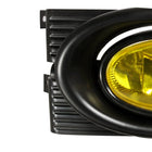 2001-2002 Honda Accord Sedan H11 Fog Lights Kit (Chrome Housing/Yellow Lens)