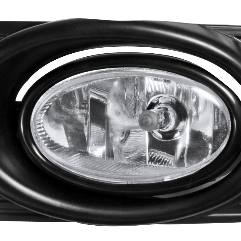 2001-2002 Honda Accord Sedan H11 Fog Lights Kit (Chrome Housing/Clear Lens)
