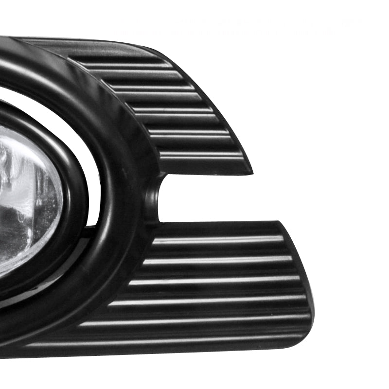 2001-2002 Honda Accord Sedan H11 Fog Lights Kit (Chrome Housing/Clear Lens)