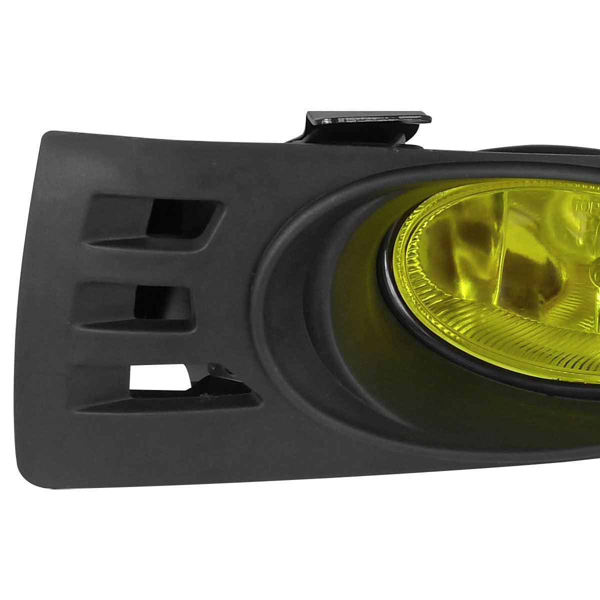 2003-2005 Honda Accord Coupe H11 Fog Lights Kit (Chrome Housing/Yellow Lens)