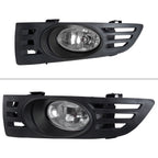 2003-2005 Honda Accord Coupe H11 Fog Lights Kit (Chrome Housing/Clear Lens)