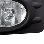 2006-2007 Honda Accord Sedan H11 Fog Lights Kit (Chrome Housing/Clear Lens)