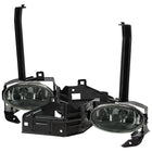 2008-2010 Honda Accord 2DR Coupe H11 Fog Lights Kit (Chrome Housing/Smoke Lens)