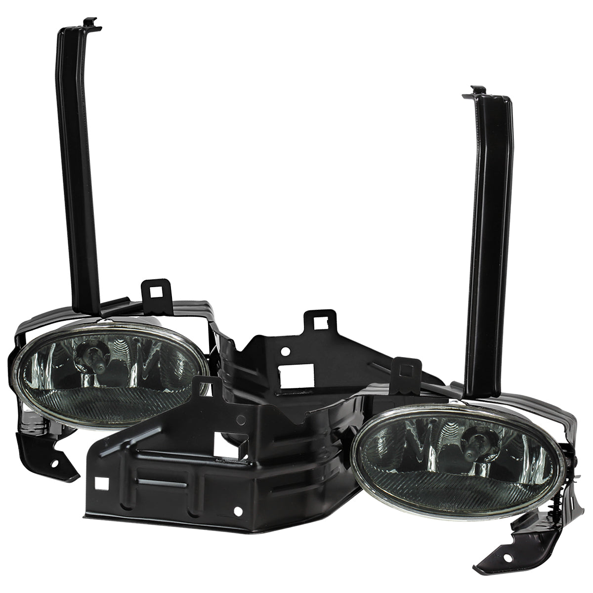 2008-2010 Honda Accord 2DR Coupe H11 Fog Lights Kit (Chrome Housing/Smoke Lens)