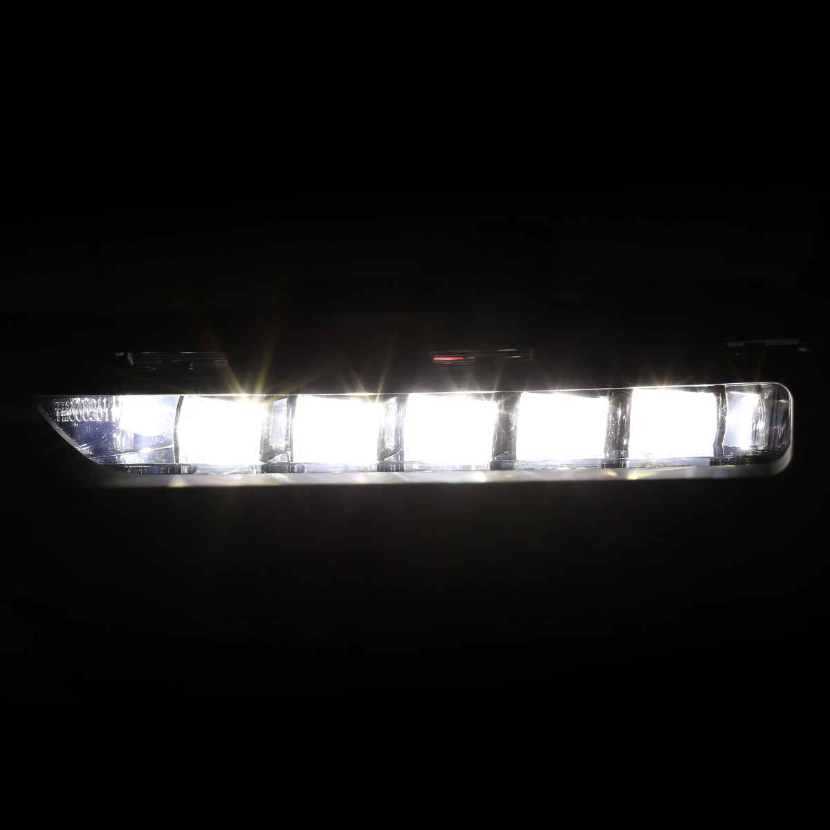 2016-2017 Honda Accord Coupe LED Fog Lights Kit (Chrome Housing/Clear Lens)