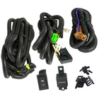 2008-2012 Nissan Altima Coupe H11 Fog Lights Kit w/ Switch & Wiring Harness (Chrome Housing/Clear Lens)