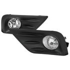 2016-2018 Nissan Altima H11 Fog Lights Kit w/ Switch & Wiring Harness (Chrome Housing/Clear Lens)