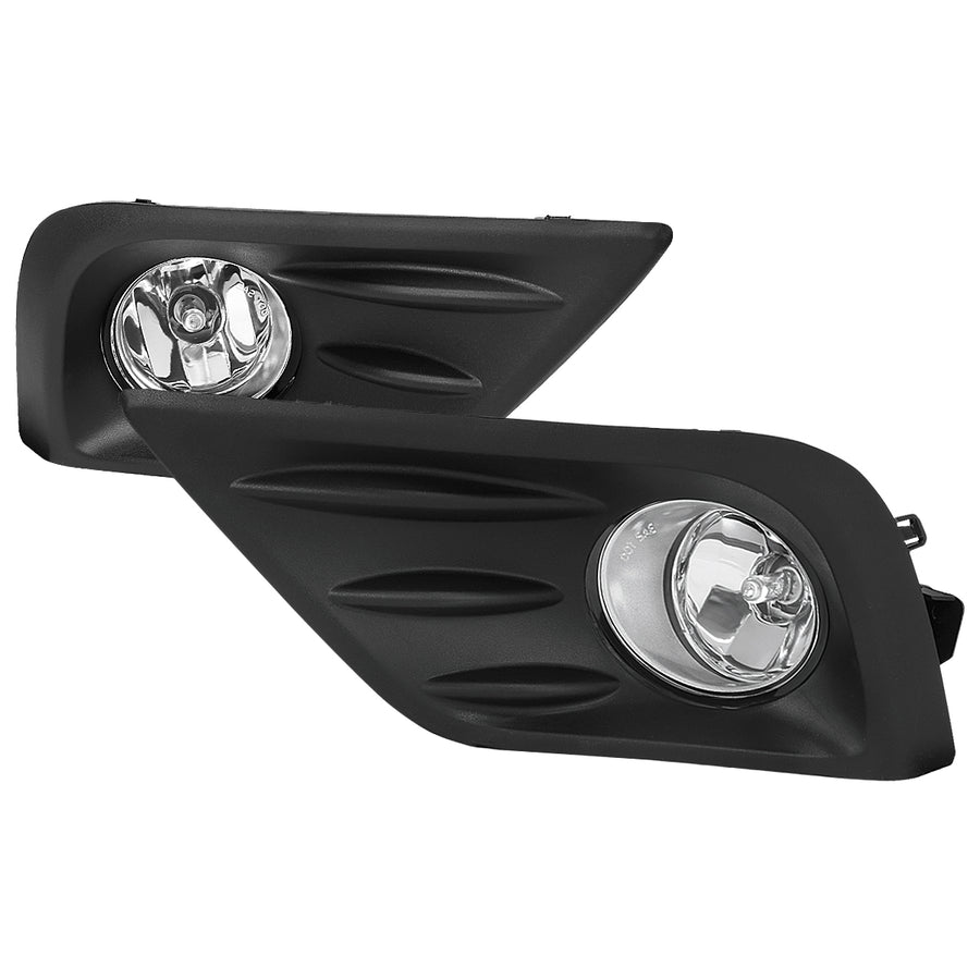 2016-2018 Nissan Altima H11 Fog Lights Kit w/ Switch & Wiring Harness (Chrome Housing/Clear Lens)