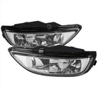 2001-2002 Toyota Corolla H3 Fog Lights (Chrome Housing/Clear Lens)